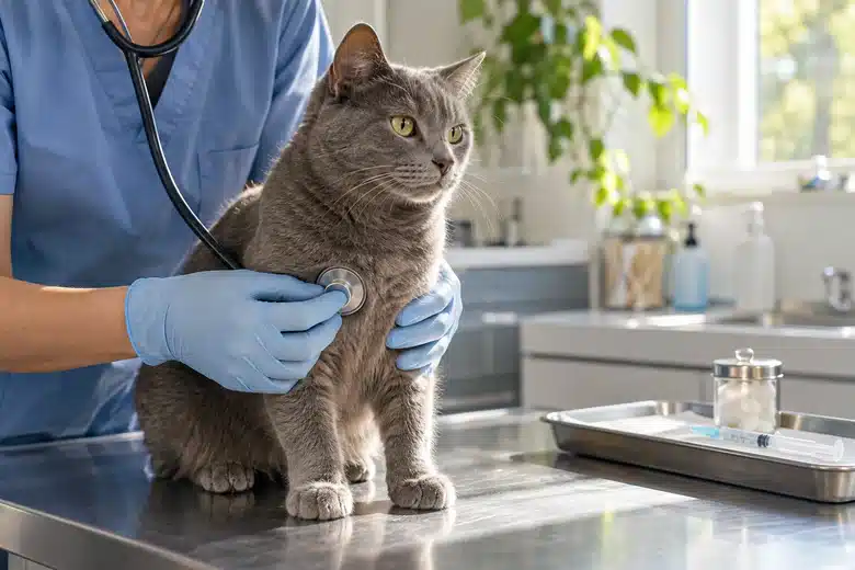 A cat’s preventive visit connects vaccine decisions with the separate examination benefit